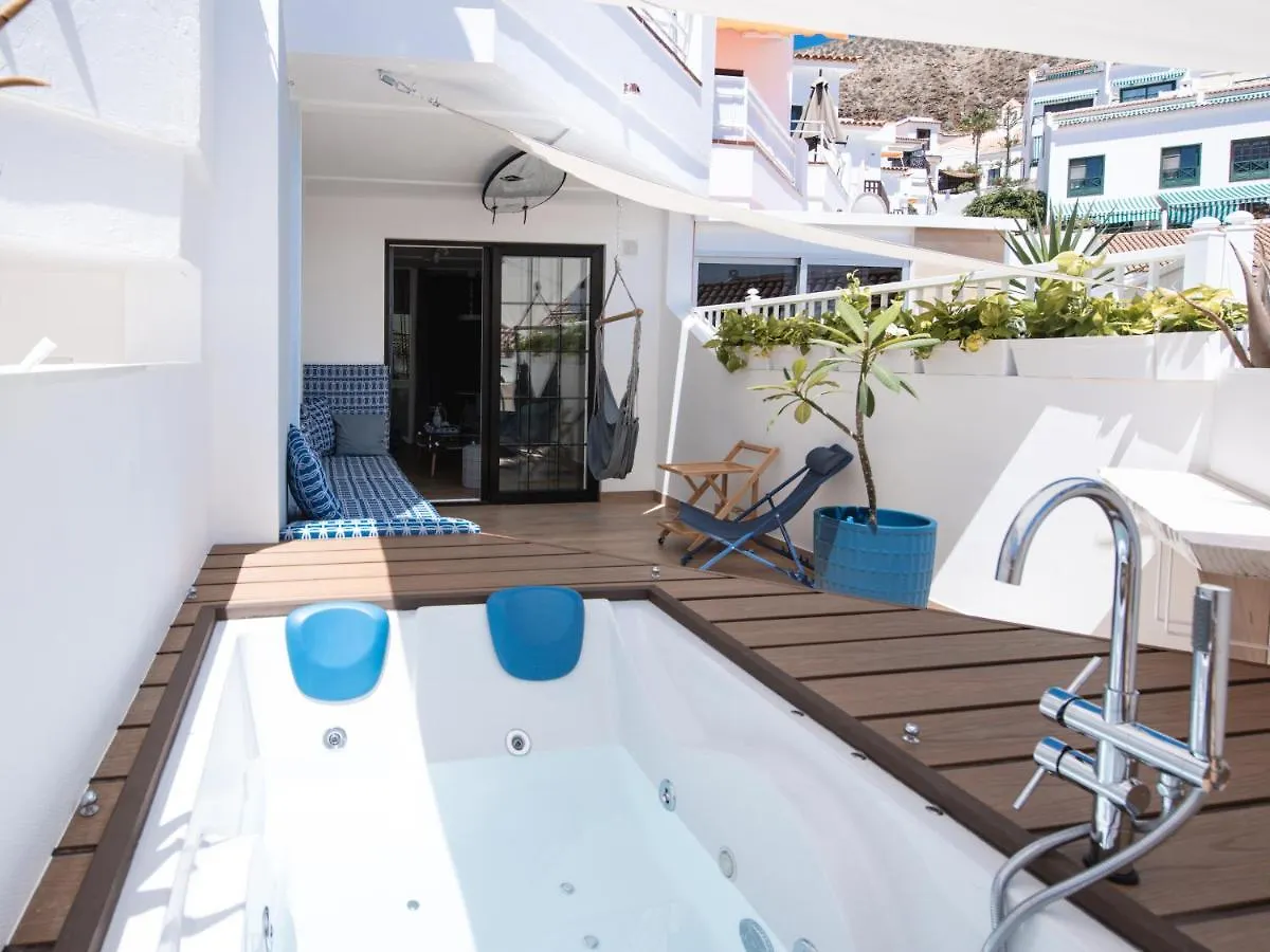 Apartment With Private Jacuzzi And Terrace In Los Christianos 洛斯克里斯蒂亚诺斯 0*,